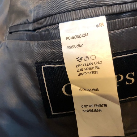 Chaps corduroy sport coat 44R - Picture 3 of 4